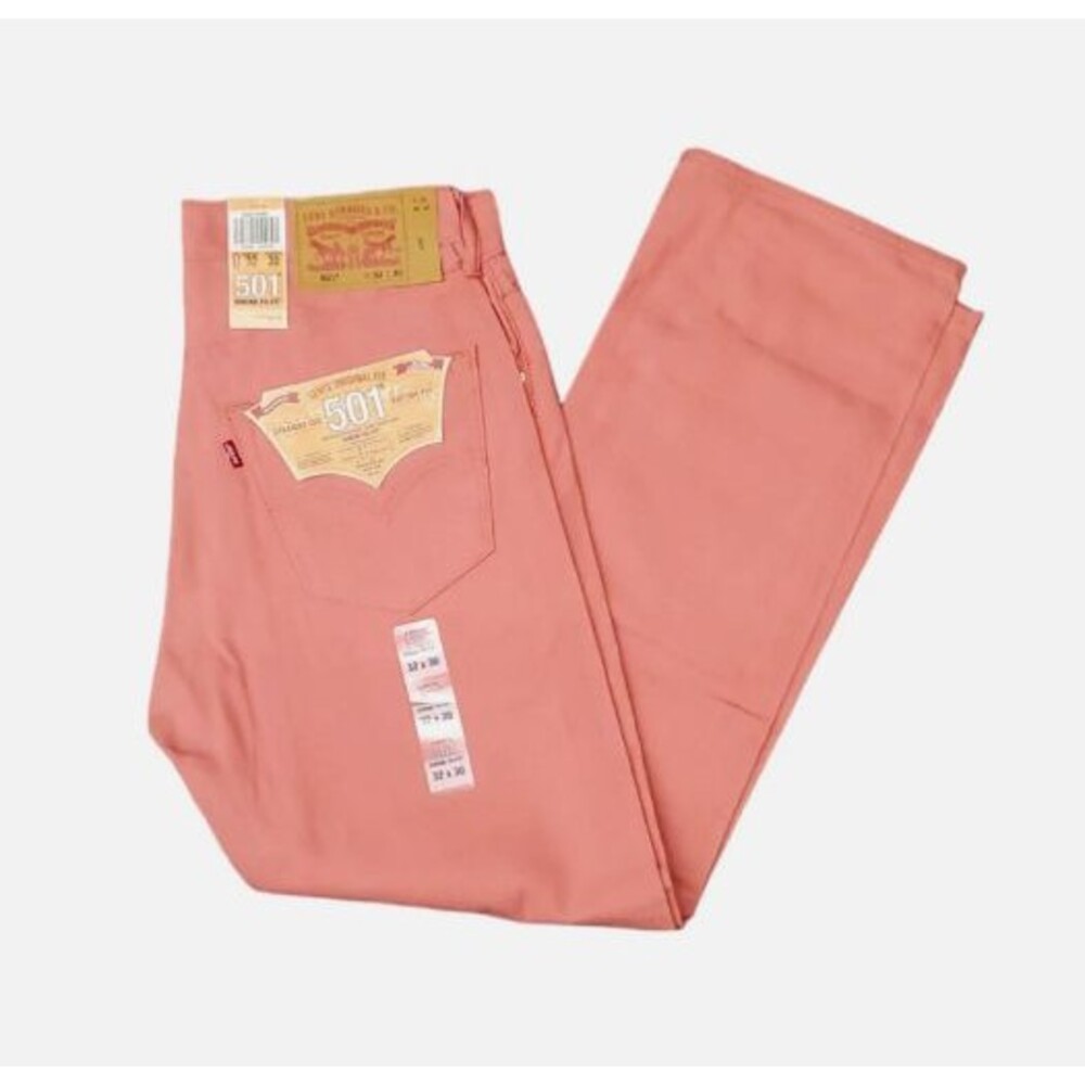 Levi's Men's 501 Original Shrink to Fit Jeans Watermelon 33W x 30L